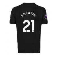 Tottenham Hotspur Dejan Kulusevski #21 Vonkajší futbalový dres 2025-26 Krátky Rukáv
